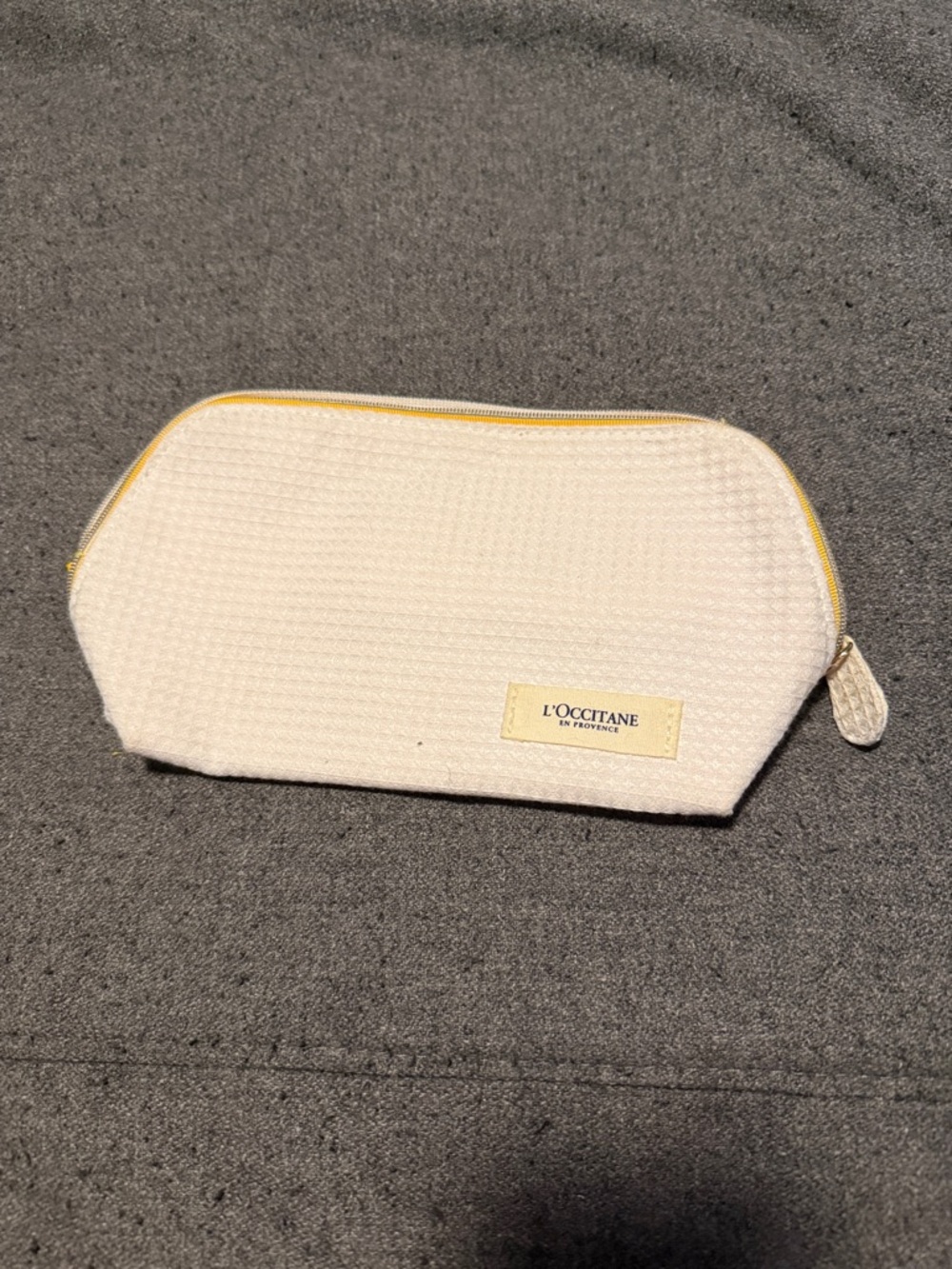 L’Occitane makeup pouch